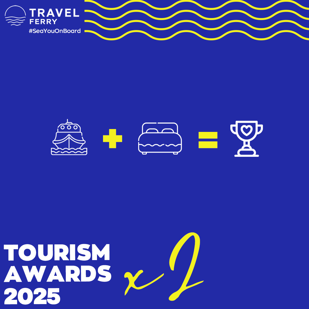 Travel Ferry’s "Ferry & Hotel" Feature Wins Gold & Silver at the Tourism Awards 2025